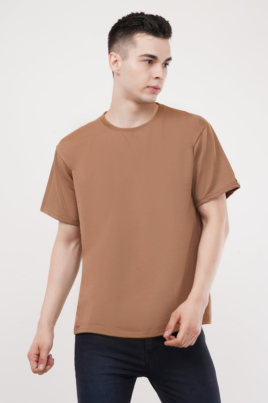 mens-camel-brown-oversized-tshirt-front